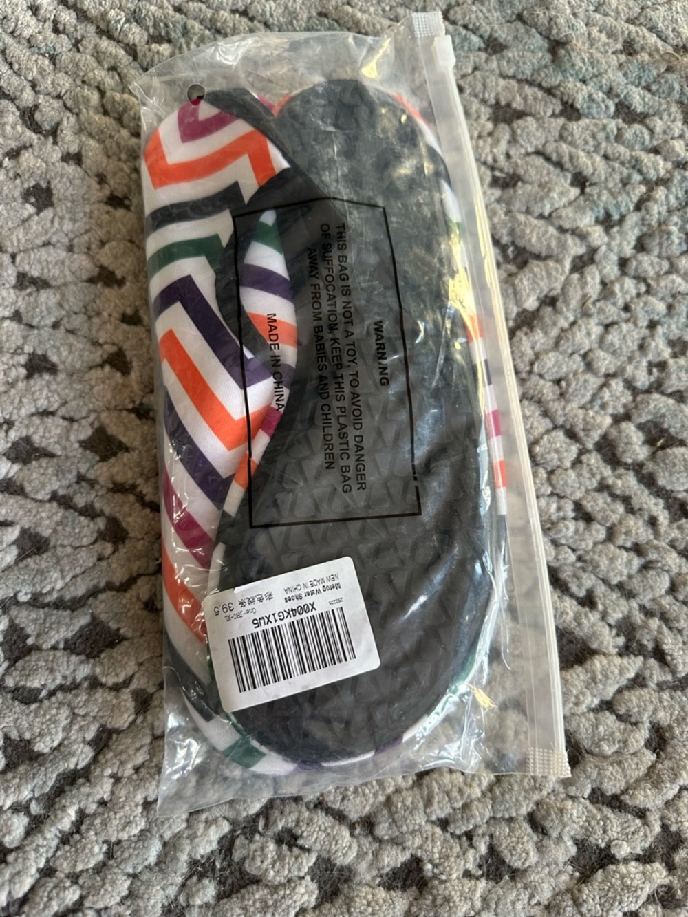 Women's Chevron Water Shoes - Black Sole, Multi Chevron